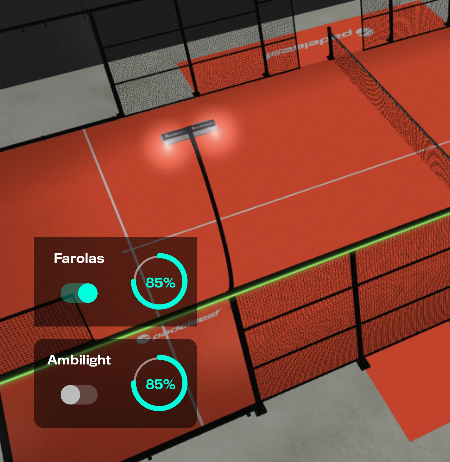 System lighting and sound control